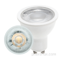 Gu10 7W LED reflights 60 ° Dimmable Cob